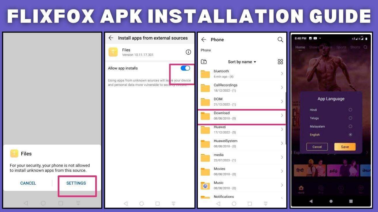 How to Download & Install FlixFox APK For Android